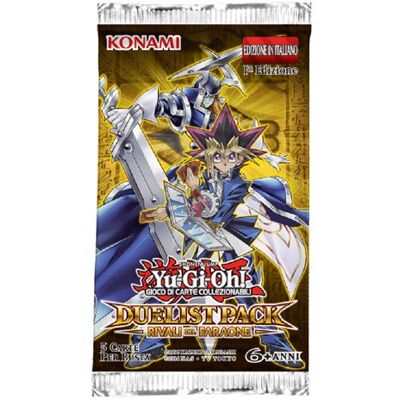 Konami Yu-Gi-Oh! Duelist Pack I Rivalen der Pharao 1a Edition Umschlag 5 Karten (It) Konami Yu-Gi-Oh! Duelist Pack I Rivalen der Pharao 1a Edition Umschlag 5 Karten (It)