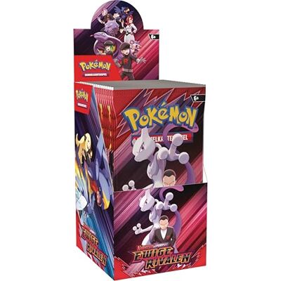 Pokémon -Sammelkartenspiel: Boosterpack-Display Karmesin & Purpur – Ewige Rivalen (18 Boosterpacks) Pokémon -Sammelkartenspiel: Boosterpack-Display Karmesin & Purpur – Ewige Rivalen (18 Boosterpacks)