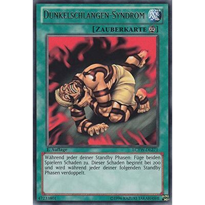 Konami LCYW-DE271 Dunkelschlangen-Syndrom Rare DE Yugioh Konami LCYW-DE271 Dunkelschlangen-Syndrom Rare DE Yugioh