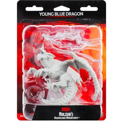 WizKids D&D Nolzur's Marvelous Miniatures Young Blue Dragon (6 Units) WizKids D&D Nolzur's Marvelous Miniatures Young Blue Dragon (6 Units)