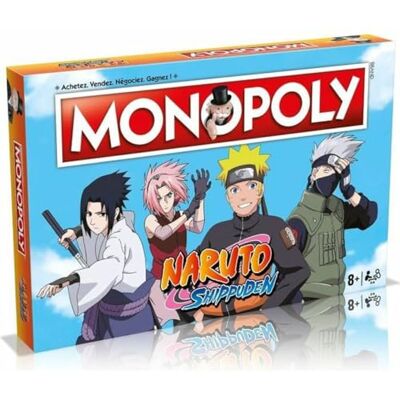 Winning Moves 0293 Monopoly Naruto Shippuden (Sprache Französisch) Winning Moves 0293 Monopoly Naruto Shippuden (Sprache Französisch)