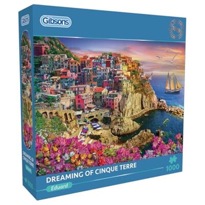Gibsons Puzzle Dreaming of Cinque Terre 1000 Teile Landschaft Gibsons Puzzle Dreaming of Cinque Terre 1000 Teile Landschaft