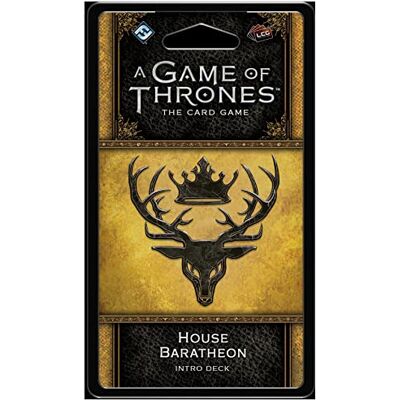 Fantasy Flight Games FFGGT40 House Baratheon Intro Deck: Game of Thrones, Mehrfarbig Fantasy Flight Games FFGGT40 House Baratheon Intro Deck: Game of Thrones, Mehrfarbig