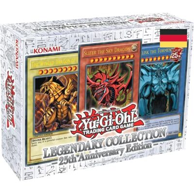 TCG Yugioh – Legendary Collection: 25th Anniversary Edition – Deutsch – Originalverpackung TCG Yugioh – Legendary Collection: 25th Anniversary Edition – Deutsch – Originalverpackung