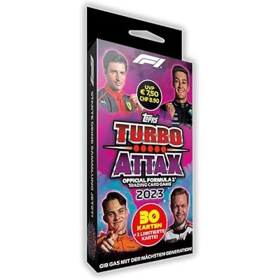Topps Turbo Attax Formula 1 2023, Trading Cards Display Box (Eco Box) Topps Turbo Attax Formula 1 2023, Trading Cards Display Box (Eco Box)