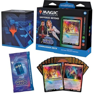 Magic The Gathering Doctor Who Commander-Deck - Paradox Power - Kartenspiel-Deck Magic The Gathering Doctor Who Commander-Deck - Paradox Power - Kartenspiel-Deck