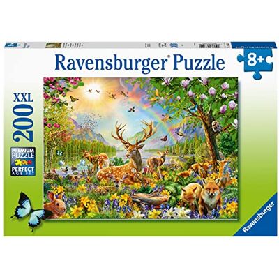 Ravensburger Kinderpuzzle 13352 Anmutige Hirschfamilie 200 Teile Puzzle für Kinder ab 8 Jahren Ravensburger Kinderpuzzle 13352 Anmutige Hirschfamilie 200 Teile Puzzle für Kinder ab 8 Jahren