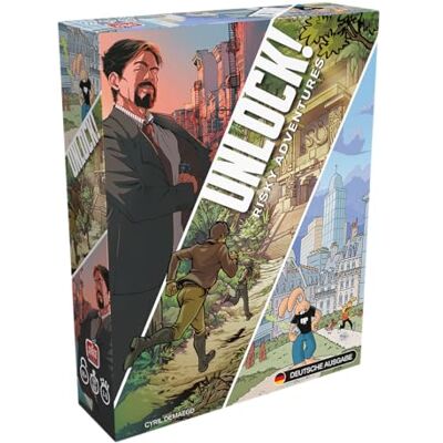 Asmodee , Unlock! Risky Adventures, Familienspiel, Deutsch Asmodee , Unlock! Risky Adventures, Familienspiel, Deutsch