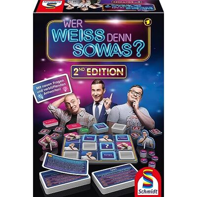 Schmidt Spiele 49428 Wer Weiss denn sowas? 2nd Edition, Familienspiel Schmidt Spiele 49428 Wer Weiss denn sowas? 2nd Edition, Familienspiel