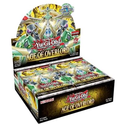 Yu-Gi-Oh! Age of Overlord Display 25th Anniversary 1. Auflage EN Yu-Gi-Oh! Age of Overlord Display 25th Anniversary 1. Auflage EN