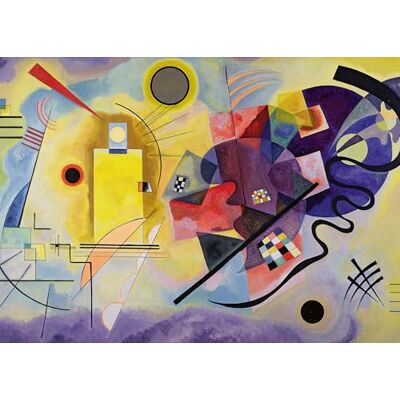 Ravensburger Puzzle 1000 Teile Kunstsammlung Kannsky Wassily: Gelb, Rot, Blau Puzzles für Erwachsene ab 14 Jahren, 70 x 50 cm, Puzzles für Kunst für Erwachsene, Geschenkideen Ravensburger Puzzle 1000 Teile Kunstsammlung Kannsky Wassily: Gelb, Rot, Blau Puzzles für Erwachsene ab 14 Jahren, 70 x 50 cm, Puzzles für Kunst für Erwachsene, Geschenkideen