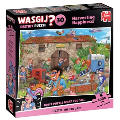 Wasgij Destiny 30 Glück Ernte, 1000 Teile Puzzle, Puzzle für Erwachsene Ab 12 Jahren Wasgij Destiny 30 Glück Ernte, 1000 Teile Puzzle, Puzzle für Erwachsene Ab 12 Jahren