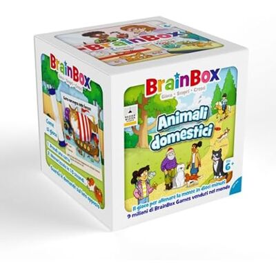 Asmodee Brainbox – Brettspiel für Kinder, ab 6 Jahren, 1–16 Spieler, italienische Ausgabe Asmodee Brainbox – Brettspiel für Kinder, ab 6 Jahren, 1–16 Spieler, italienische Ausgabe