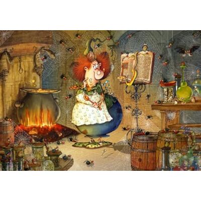 Grafika Puzzle 1000 Teile François Ruyer Hexe Grafika Puzzle 1000 Teile François Ruyer Hexe