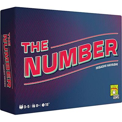 Asmodee The Number FR Kartenspiel Produktionszeit 2 bis 5 Spieler Gesellschaftsspiel Für die ganze Familie 8+ 10 Minuten Asmodee The Number FR Kartenspiel Produktionszeit 2 bis 5 Spieler Gesellschaftsspiel Für die ganze Familie 8+ 10 Minuten