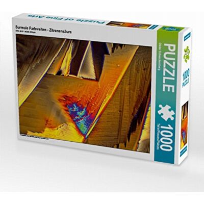 CALVENDO Puzzle Surreale Farbwelten Zitronensäure 1000 Teile Lege-Größe 64 x 48 cm Foto-Puzzle für glückliche Stunden CALVENDO Puzzle Surreale Farbwelten Zitronensäure 1000 Teile Lege-Größe 64 x 48 cm Foto-Puzzle für glückliche Stunden