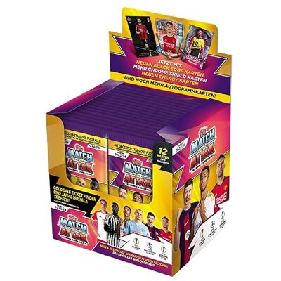 Topps Match Attax 23/24 -Display Box (36 Päckchen / 432 Karten) Topps Match Attax 23/24 -Display Box (36 Päckchen / 432 Karten)