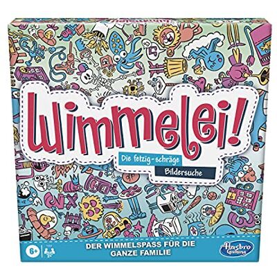 Hasbro Wimmelei! Spiel, Bilderspiel, lustiges Familienspiel ab 6 Jahren, lustiges Brettspiel Hasbro Wimmelei! Spiel, Bilderspiel, lustiges Familienspiel ab 6 Jahren, lustiges Brettspiel