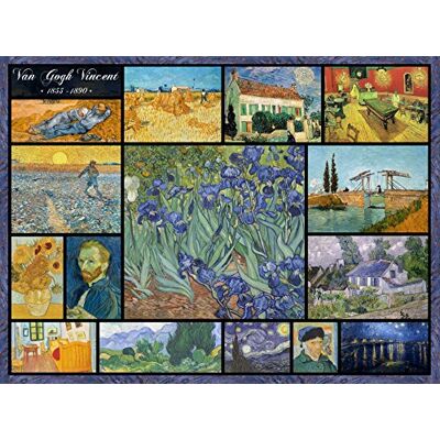 Grafika Puzzle 2000 Teile Collage Vincent Van Gogh Grafika Puzzle 2000 Teile Collage Vincent Van Gogh
