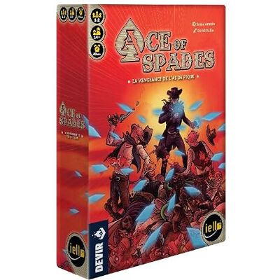 IELLO Ace of Spades – Französische Version – Kartenspiel Rogue-Like & Poker – Kämpfe die Kreaturen der Hölle als Solo oder in Kooperation 1 bis 2 Spieler 40 bis 45 Minuten ab 14 Jahren IELLO Ace of Spades – Französische Version – Kartenspiel Rogue-Like & Poker – Kämpfe die Kreaturen der Hölle als Solo oder in Kooperation 1 bis 2 Spieler 40 bis 45 Minuten ab 14 Jahren