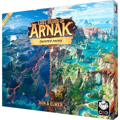 Czech Games Edition Tschechische Spiele Verlorene Ruinen oder Arnak Twisted Pfade Brettspiel Ab 14 Jahren Anzahl der Spieler: 1-4 Spielzeit: 30-120 Minuten Englisch Czech Games Edition Tschechische Spiele Verlorene Ruinen oder Arnak Twisted Pfade Brettspiel Ab 14 Jahren Anzahl der Spieler: 1-4 Spielzeit: 30-120 Minuten Englisch
