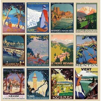 Grafika Puzzle 1000 Teile Poster von Roger Broders Grafika Puzzle 1000 Teile Poster von Roger Broders