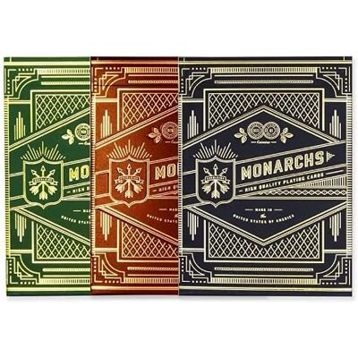 theory11 Theory 11 Monarch 3 Decks Set Playing Cards theory11 Theory 11 Monarch 3 Decks Set Playing Cards