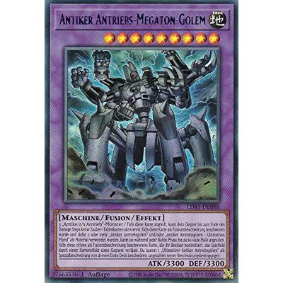 TCG LDS1-DE088 Antiker Antriebs-Megaton-Golem Ultra Rare Deutsch 1. Auflage TCG LDS1-DE088 Antiker Antriebs-Megaton-Golem Ultra Rare Deutsch 1. Auflage