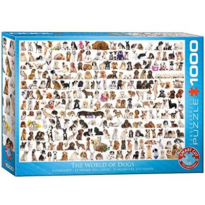EuroGraphics 1000 Teile Hundewelt 6000-0581 mehrfarbig EuroGraphics 1000 Teile Hundewelt 6000-0581 mehrfarbig