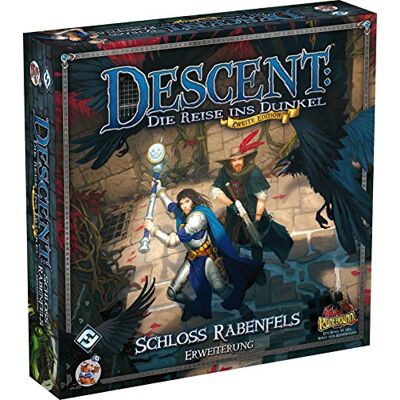 Asmodee Heidelberger Spieleverlag HEI0624 Descent 2. Edition, Schloss Rabenfels Erweiterung Asmodee Heidelberger Spieleverlag HEI0624 Descent 2. Edition, Schloss Rabenfels Erweiterung