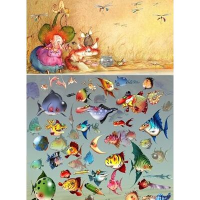 Grafika Puzzle 2000 Teile François Ruyer Hexe Grafika Puzzle 2000 Teile François Ruyer Hexe