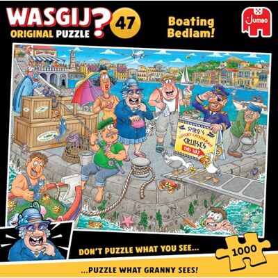 Wasgij Original 47 Bootschaos 1000 Teile Puzzle Wasgij Original 47 Bootschaos 1000 Teile Puzzle
