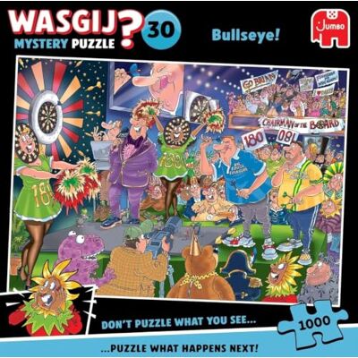 Wasgij Mystery 30 Bullseye, Anspruchsvolles & Kniffliges 1000 Teile Puzzle Für Erwachsene Recycelter Karton – Einzigartiges Geburtstags Jumbo Wasgij Mystery 30 Bullseye, Anspruchsvolles & Kniffliges 1000 Teile Puzzle Für Erwachsene Recycelter Karton – Einzigartiges Geburtstags Jumbo