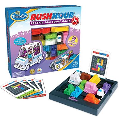 ThinkFun Rush Hour Jr Board Game by Think Fun ThinkFun Rush Hour Jr Board Game by Think Fun