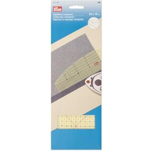 Prym 611491 Bügellineal, transparent, 30 x 10 cm Prym 611491 Bügellineal, transparent, 30 x 10 cm