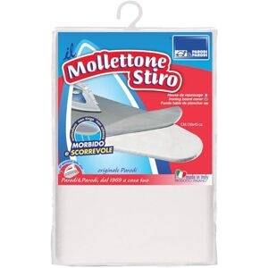 PARODI & PARODI stiromega Molton Bügelbrett Bezug, Baumwolle, Weiß, 23 x 30 x 4 cm PARODI & PARODI stiromega Molton Bügelbrett Bezug, Baumwolle, Weiß, 23 x 30 x 4 cm