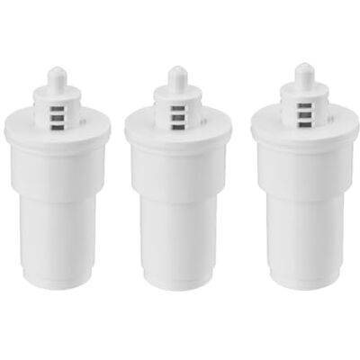 VEVOR Wasserfilter-Ersatz mit 0,3 L/min Durchflussrate für Kannen & Spender (3 Stk.) BPA-frei, hält 3 Monate oder 150 L, reduziert Kalk Blei Chlor, für Wasserfilterkanne 6216 Weiß VEVOR Wasserfilter-Ersatz mit 0,3 L/min Durchflussrate für Kannen & Spender (3 Stk.) BPA-frei, hält 3 Monate oder 150 L, reduziert Kalk Blei Chlor, für Wasserfilterkanne 6216 Weiß