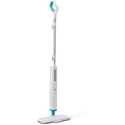 Amazon Steam Mop with 3 Wipes Washable All Hard Floors 30.5 x 14 x 0.5 cm Blue Amazon Steam Mop with 3 Wipes Washable All Hard Floors 30.5 x 14 x 0.5 cm Blue