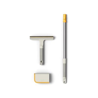 Joseph Joseph CleanTech Tierhaar-Reinigungsset 3-TLG, Teppichharke & Bürsten mit Teleskopstange, Manuell, Light Stone Joseph Joseph CleanTech Tierhaar-Reinigungsset 3-TLG, Teppichharke & Bürsten mit Teleskopstange, Manuell, Light Stone
