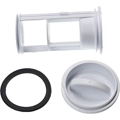 vhbw Waschmaschinenfilter für AEG Electrolux - Weiß - 6,2 cm vhbw Waschmaschinenfilter für AEG Electrolux - Weiß - 6,2 cm