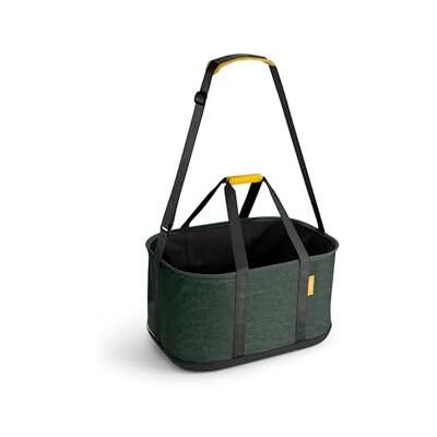 Joseph Joseph Hold-All Faltbarer 45L Outdoor-Wäschekorb mit Schultergriff, Robust Gewebe, Wasserdichter Boden, Grün Joseph Joseph Hold-All Faltbarer 45L Outdoor-Wäschekorb mit Schultergriff, Robust Gewebe, Wasserdichter Boden, Grün
