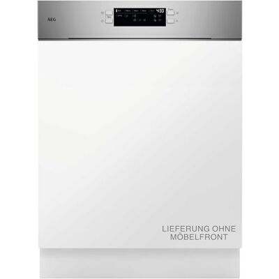 AEG Teilintegrierter 6000 Geschirrspüler, 60cm Spülmaschine, kraftvolle Reinigung mit 3x besserer Sprühabdeckung & viel Platz, 44dB, Besteckschublade, 14 MG, QuickLift, Wasserstopp, GT620B2SCM AEG Teilintegrierter 6000 Geschirrspüler, 60cm Spülmaschine, kraftvolle Reinigung mit 3x besserer Sprühabdeckung & viel Platz, 44dB, Besteckschublade, 14 MG, QuickLift, Wasserstopp, GT620B2SCM