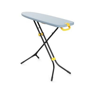 Joseph Joseph Glide Compact Bügelbrett, Höhenverstellbar, mit Hitzebeständiger Matte & Aufhängehaken, Grau Joseph Joseph Glide Compact Bügelbrett, Höhenverstellbar, mit Hitzebeständiger Matte & Aufhängehaken, Grau