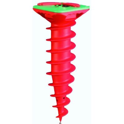 Metaltex 54700510080 Befestigungsschraube für Wäschespinne Regenschirm, rot Metaltex 54700510080 Befestigungsschraube für Wäschespinne Regenschirm, rot