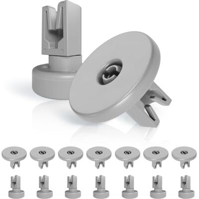 VIOKS Rollen Set 8X für Oberkorb & Unterkorb 8X Universal Korbrollen Set Oberkorbrollen Unterkorbrollen Ersatz für Electrolux 50286965004/5028696700 für Geschirrspüler Spülmaschine Ersatzteile Zubehör VIOKS Rollen Set 8X für Oberkorb & Unterkorb 8X Universal Korbrollen Set Oberkorbrollen Unterkorbrollen Ersatz für Electrolux 50286965004/5028696700 für Geschirrspüler Spülmaschine Ersatzteile Zubehör