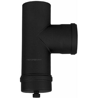 FIREFIX - Ofenrohr - 80mm - 15.5cm - Rohr FIREFIX - Ofenrohr - 80mm - 15.5cm - Rohr