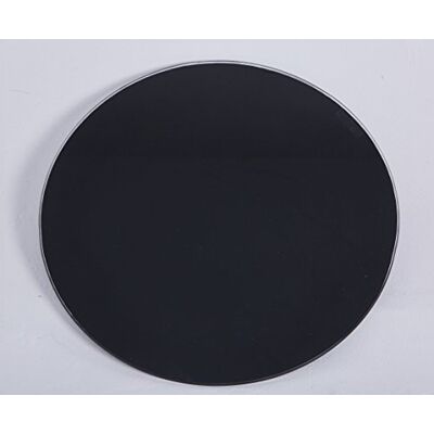 Euro Tische Glasplatte für Kaminofen und Tischplatte in Ø40cm Schutzplatte mit 6mm ESG Sicherheitsglas, Funkenschutzplatte, Glasboden für Kamin (Schwarz) Euro Tische Glasplatte für Kaminofen und Tischplatte in Ø40cm Schutzplatte mit 6mm ESG Sicherheitsglas, Funkenschutzplatte, Glasboden für Kamin (Schwarz)