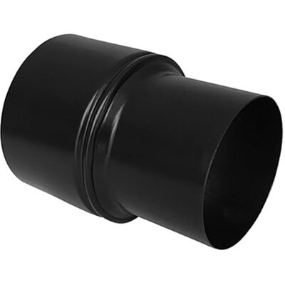FIREFIX RES80/Ü12 Pelletofenrohr, Edelstahl schwarz, Erweiterung von 80 auf 120 mm FIREFIX RES80/Ü12 Pelletofenrohr, Edelstahl schwarz, Erweiterung von 80 auf 120 mm