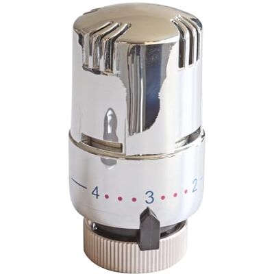 SOMATHERM FOR YOU Chrom Thermostatventil für Handtuchheizkörper M30x1.5 Modernes Design Einstellbare Temperatur Anti-Verbrühungsschutz Für Bad und Wandheizkörper SOMATHERM FOR YOU Chrom Thermostatventil für Handtuchheizkörper M30x1.5 Modernes Design Einstellbare Temperatur Anti-Verbrühungsschutz Für Bad und Wandheizkörper