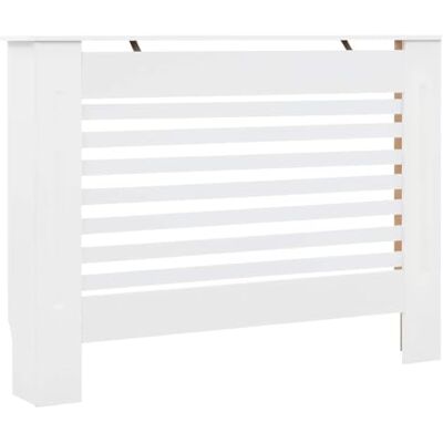 vidaXL Weiße MDF Heizkörperabdeckung - Moderner Stil vidaXL Weiße MDF Heizkörperabdeckung - Moderner Stil